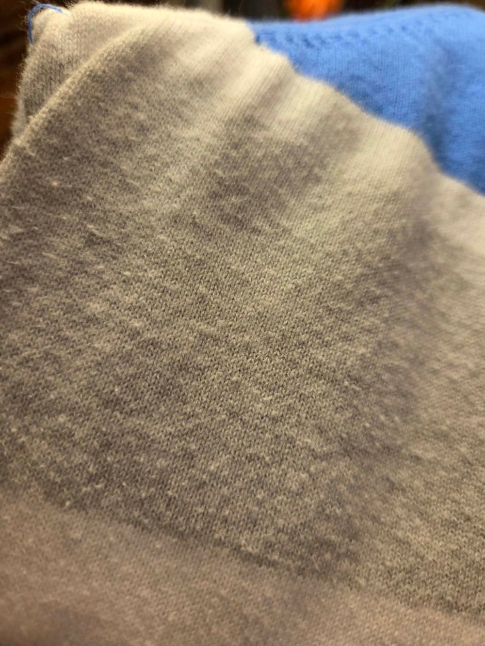 Tommy Hilfiger Light & Royal Blue Striped V-Neck Sweater - Picture 4 of 5